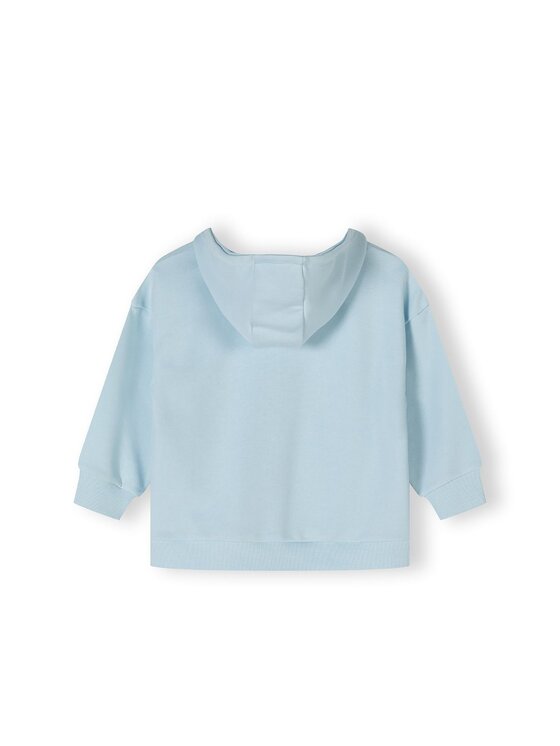 MINOTI MINOTI Bluza 22fleece42 Niebieski Oversize