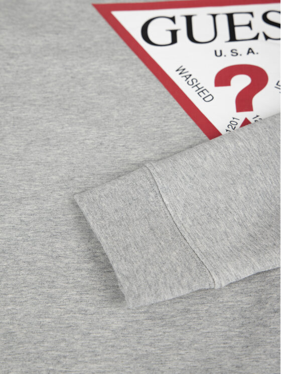 Guess Guess Sweatshirt M92Q08 K6ZS0 Grau Regular Fit