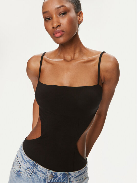 Undress Code Undress Code Glaustinukė Reckless 651 Juoda Slim Fit