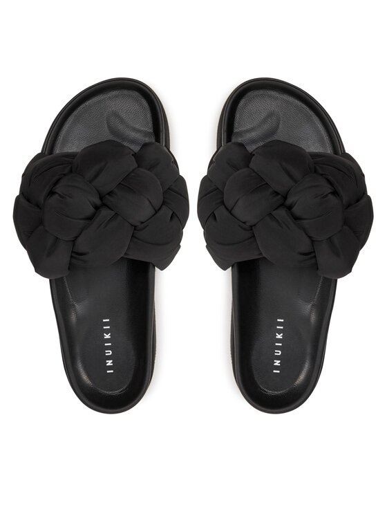 Inuikii Inuikii Ciabatte Puffer Braided 70103-177 Nero