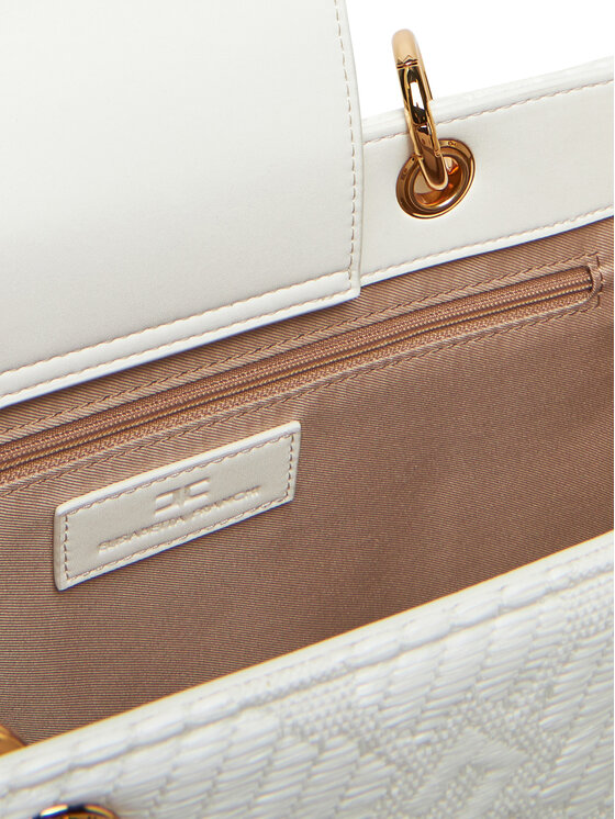 Elisabetta Franchi Elisabetta Franchi Ročna torba BS12A51E2 360 Bela