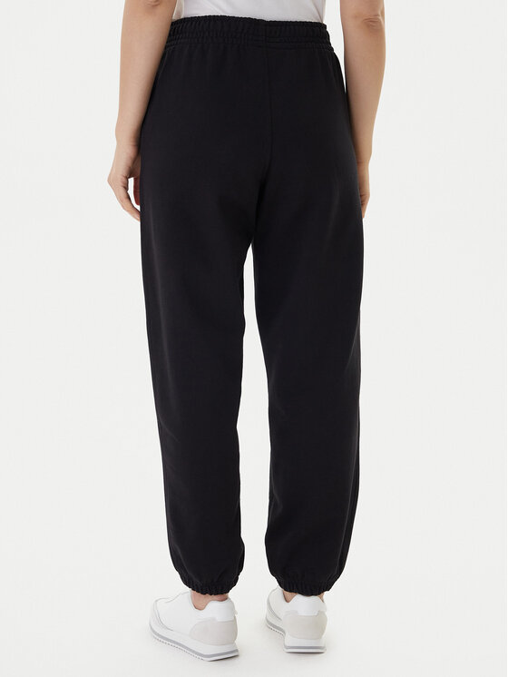 Calvin Klein Jeans Calvin Klein Jeans Jogginghose Foil Monologo LV047E826G Schwarz Regular Fit