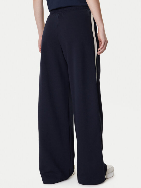 Weekend Max Mara Weekend Max Mara Teplákové nohavice Perdoni 2615781051 Tmavomodrá Wide Leg