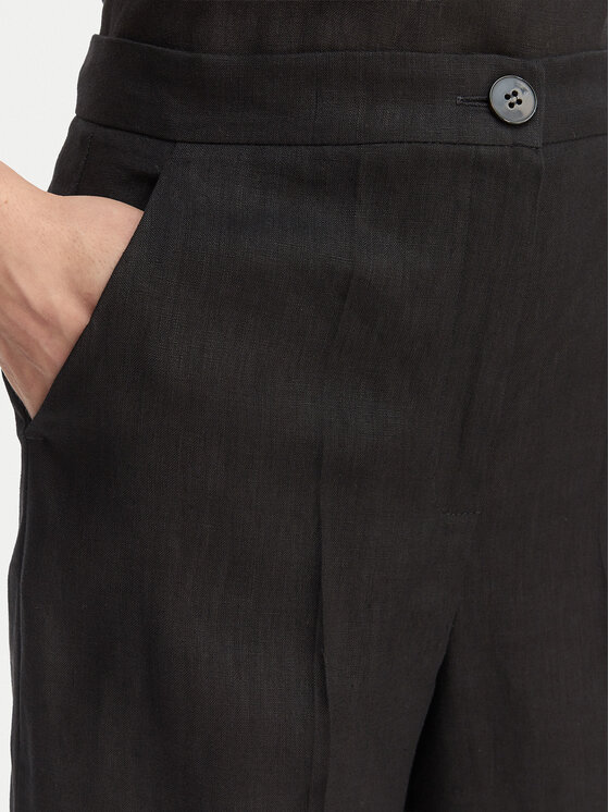 Marella Marella Pantaloni culotte Clava 2615131182 Nero Regular Fit