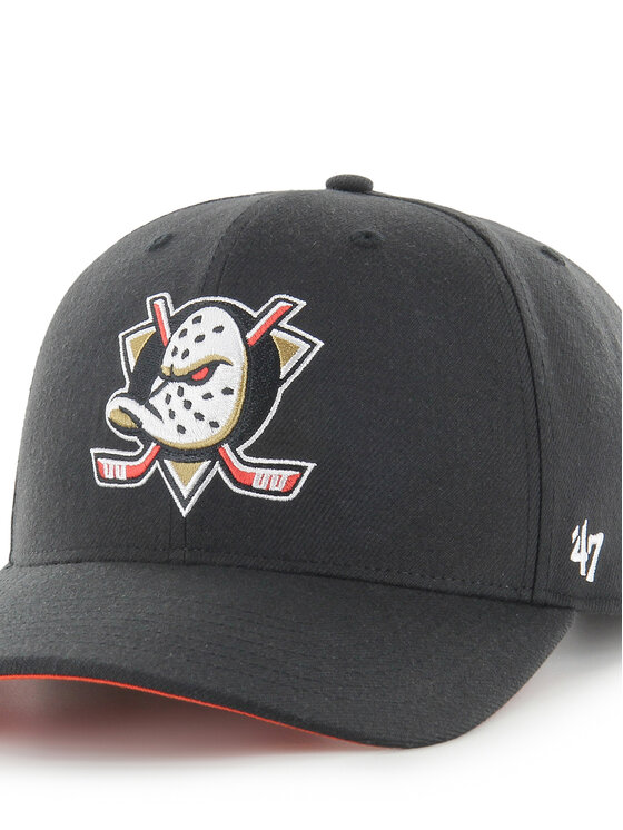 47 Brand 47 Brand Καπέλο Jockey NHL Anaheim Ducks H-CLZOE25WBP Μαύρο