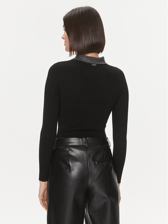 Liu Jo Liu Jo Glaustinukė MF3354 MS49I Juoda Slim Fit