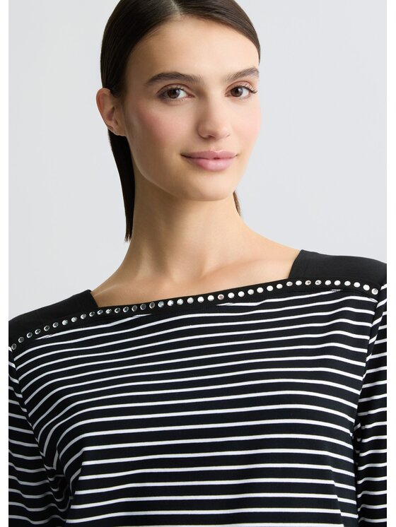 Liu Jo Liu Jo T-shirt WA5227J490903156 Nero Regular Fit