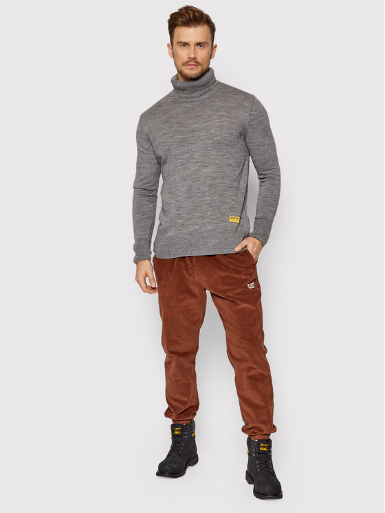 CATerpillar Golf 2410084 Szary Regular Fit Modivo.pl