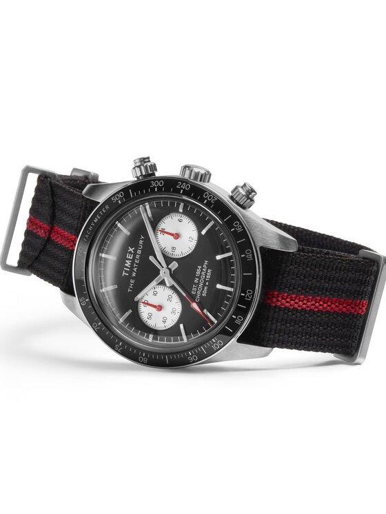 Timex Timex Zegarek TW2Y38900 Czarny