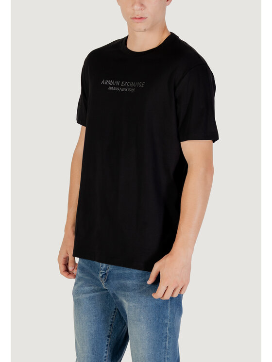 Armani Exchange Armani Exchange T-Shirt 30570 Czarny Comfort Fit
