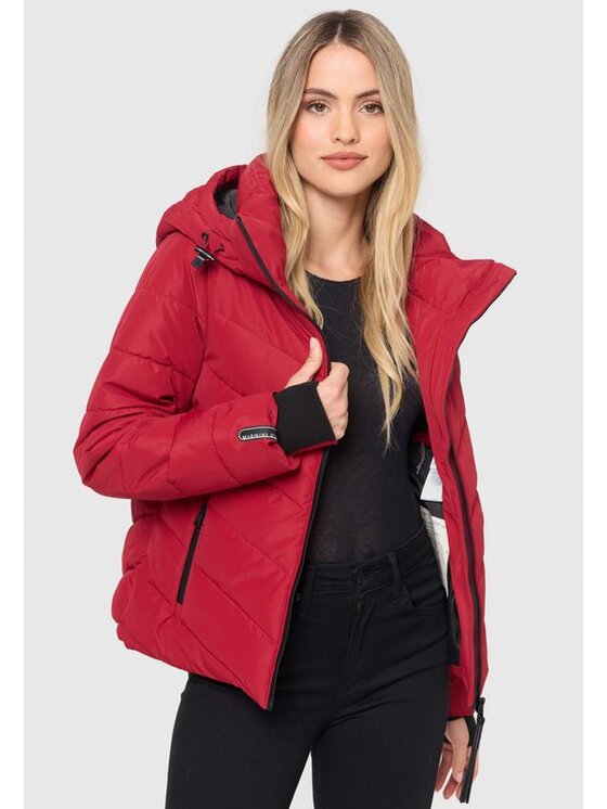 Marikoo Marikoo Kurtka zimowa Samuiaa Różowy Casual Fit