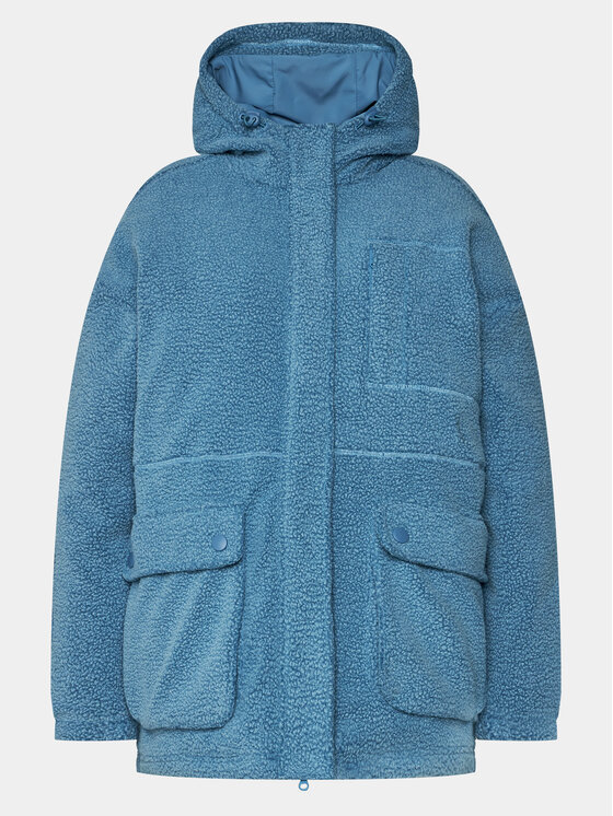 Női Átmeneti kabát American Vintage, Méret: XS/S, Kék, Ifynk IFY17AE24