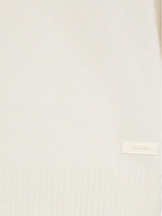 Calvin Klein Calvin Klein Sweter K10K111954 Écru Regular Fit