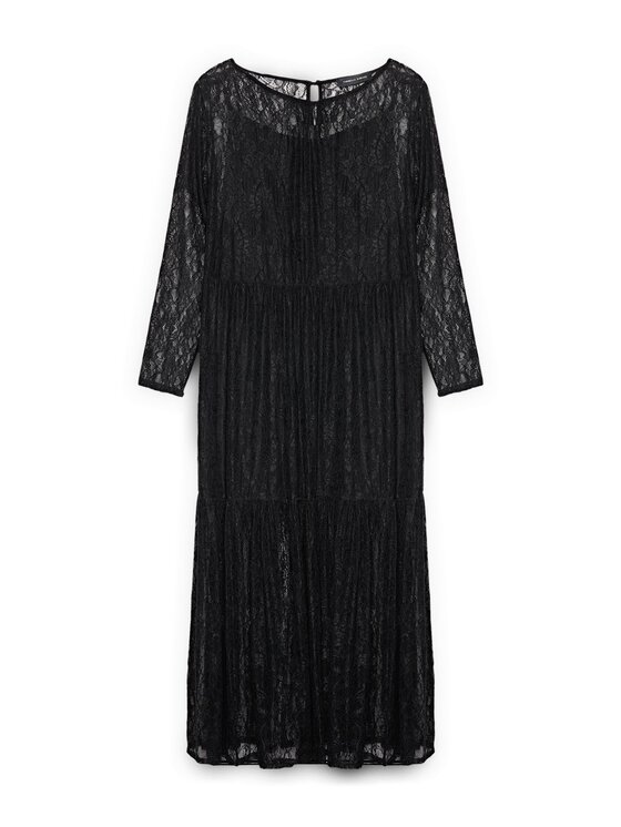 Fiorella Rubino Fiorella Rubino Sukienka wieczorowa 7061T001735N033 Czarny Regular Fit
