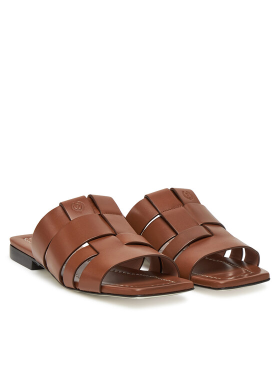 Pollini Pollini Klapki SA28051C0MTC0230 Brązowy