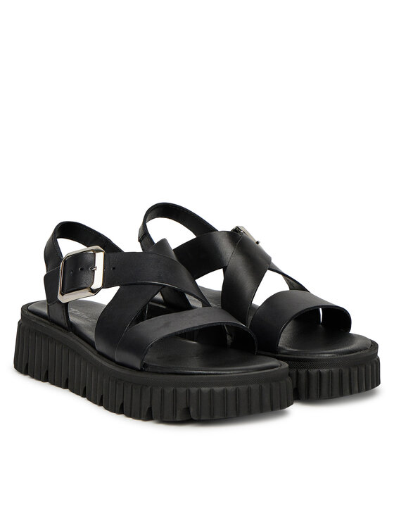 Tamaris Tamaris Sandály 1-28705-44 Černá