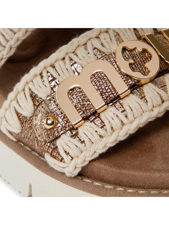 Mou Mou Sandales New Bio SW461001C Bēšs