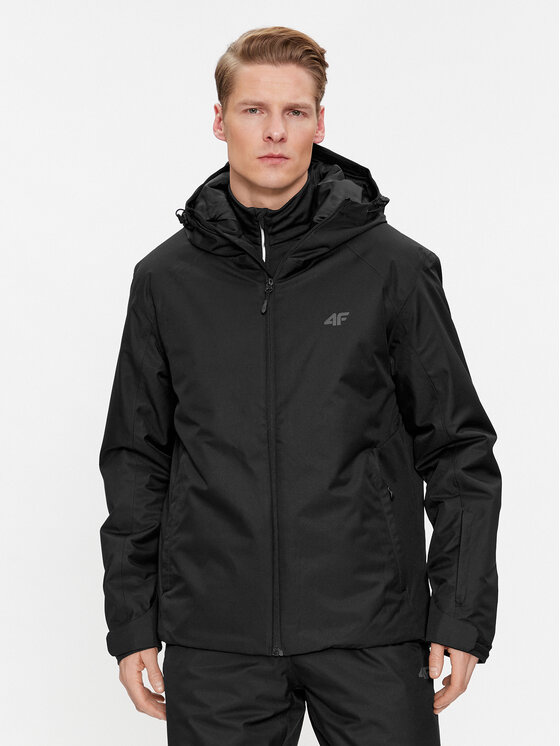 4F 4F Giacca da sci 4FAW23TTJAM305 Nero Regular Fit