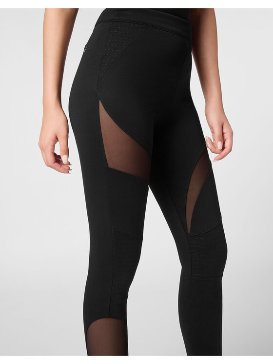 PHILIPP PLEIN PHILIPP PLEIN Legginsy 9465 Czarny