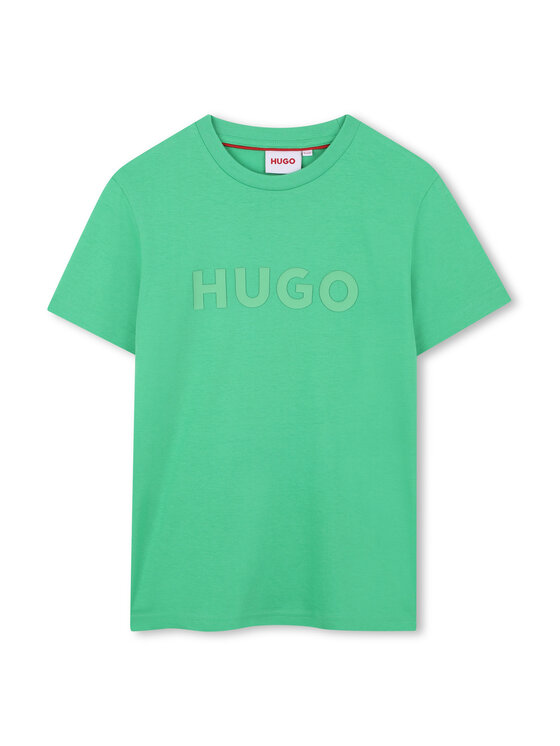 HUGO HUGO Футболка G00333 S Зелений Regular Fit