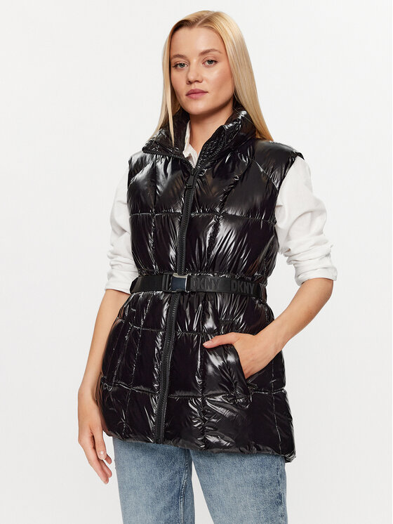 DKNY Sport Telovnik DP3V3127 Črna Regular Fit
