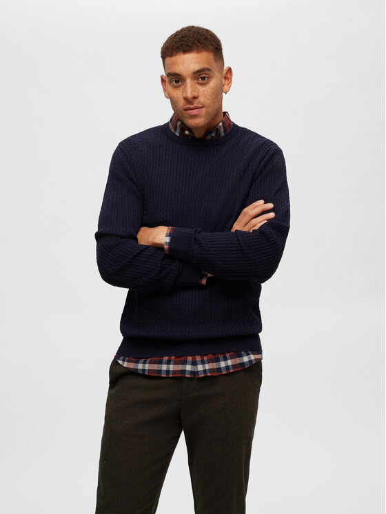 Selected Homme Selected Homme Koszula 16091358 Kolorowy Slim Fit