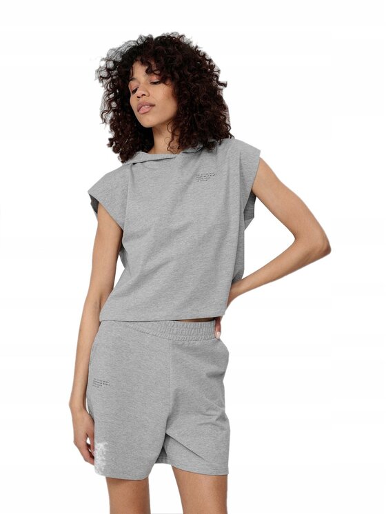 4F 4F Bluza BLD030-24M Szary Active Fit