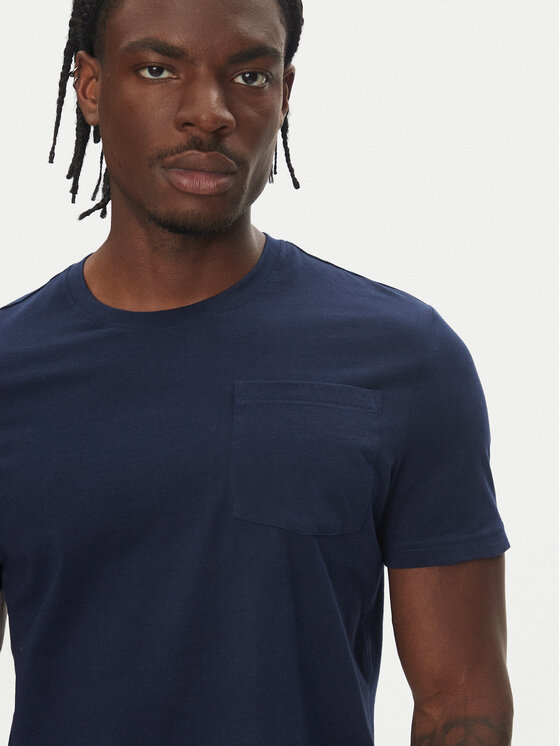 Robe di Kappa Robe di Kappa T-Shirt Dorel 64131EW Granatowy Regular Fit