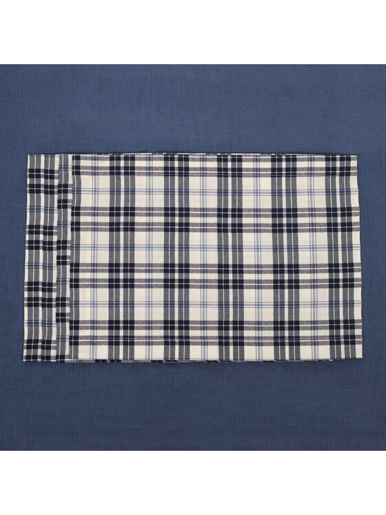 Roseberry Home Roseberry Home Podkładka na stół Blue Plaid Niebieski