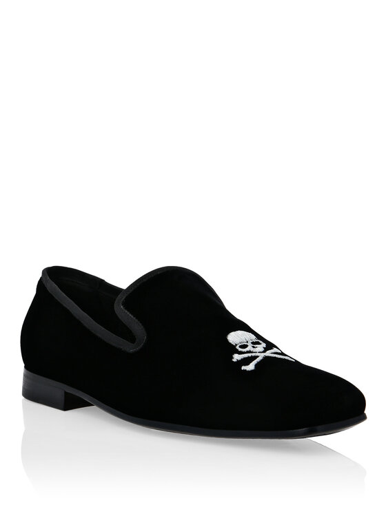 Loafersy PHILIPP PLEIN, Rozmiar 42, Czarne, 405