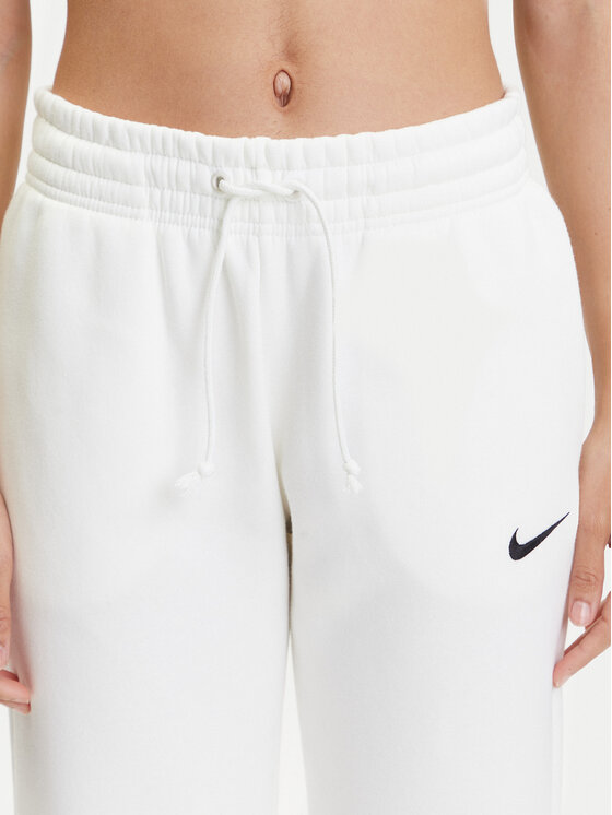 Nike Nike Pantaloni trening Phoenix Fleece FZ7626 Alb Regular Fit
