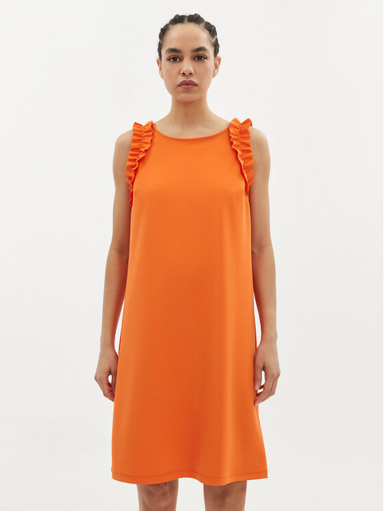 Joseph Ribkoff Joseph Ribkoff Sommerkleid 242115 Orange Regular Fit