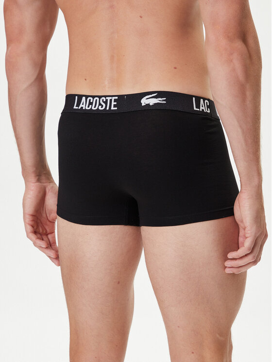 Lacoste Lacoste Komplet bokserek 5H2393 Czarny