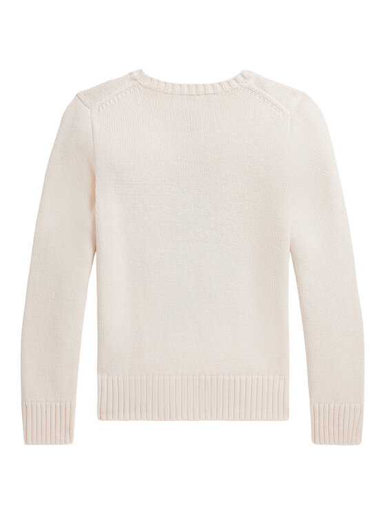 Polo Ralph Lauren Polo Ralph Lauren Sweter 313B26004001 Kremowy Regular Fit