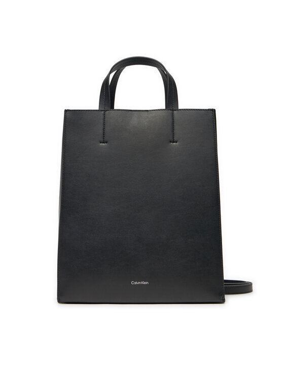 Calvin Klein Calvin Klein Geantă Line Lthr Mini Tote 32 LV04F3002G Negru