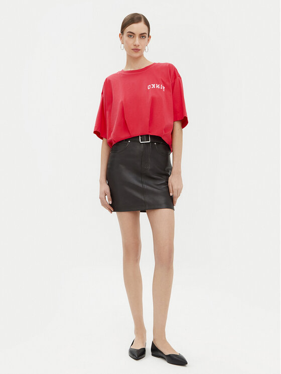 PINKO PINKO Tričko Torrone 104257 Ružová Regular Fit