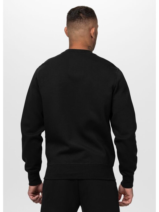 PITBULL PITBULL Bluza CHARGER SMALL LOGO Czarny Regular Fit