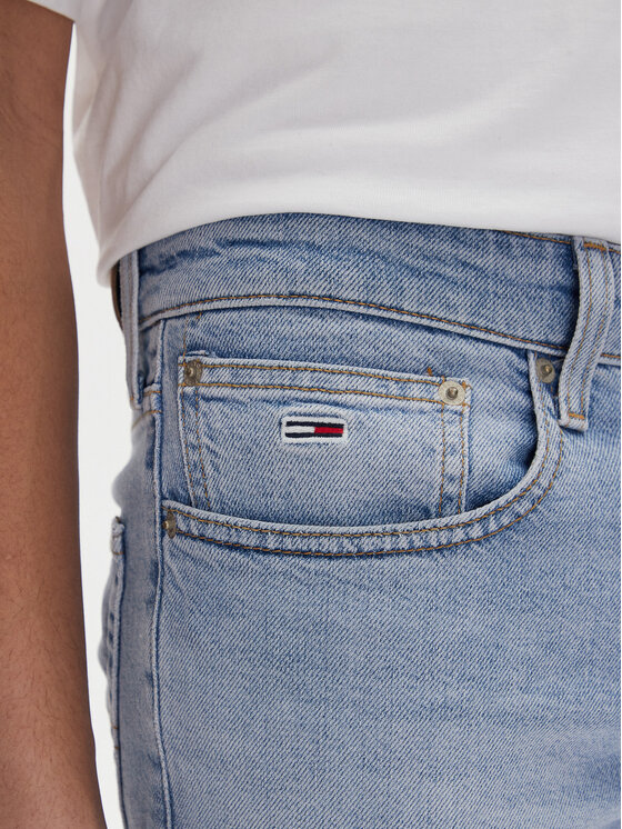 Tommy Jeans Tommy Jeans Szorty jeansowe Scanton DM0DM20954 Niebieski Slim Fit