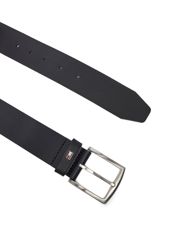 Tommy Hilfiger Tommy Hilfiger Pánský pásek New Denton 4.0 E367863162 Tmavomodrá