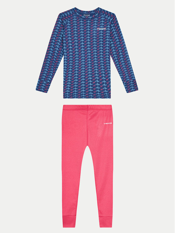 Viking Viking Termoaktyvių apatinių komplektas Nino Kids Set 500/21/6590/46 Tamsiai mėlyna Skinny Fit