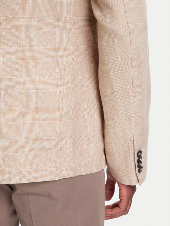United Colors Of Benetton United Colors Of Benetton Σακάκι 23B3UW014 Μπεζ Regular Fit