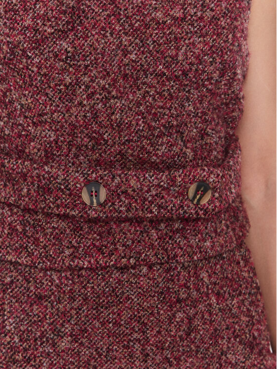 Remain Remain Топ Cilie RM1840 Бордовий Regular Fit