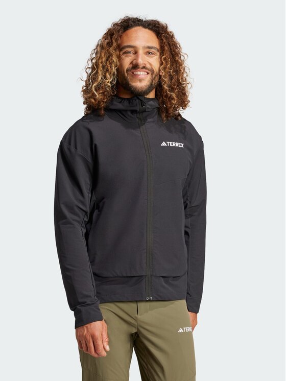 adidas adidas Kurtka outdoor 136443 Czarny Regular Fit