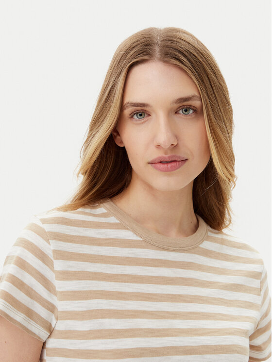 Gap Gap T-Shirt 723661-01 Béžová Regular Fit
