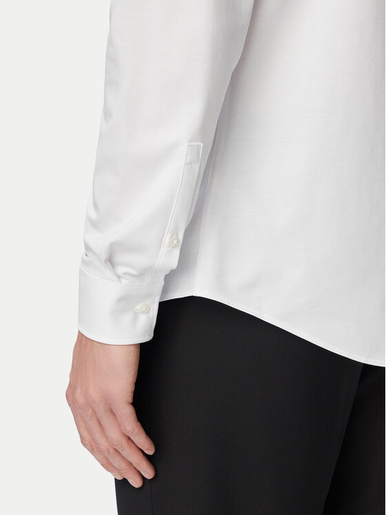 Calvin Klein Calvin Klein Koszula LV019EU146 Biały Slim Fit