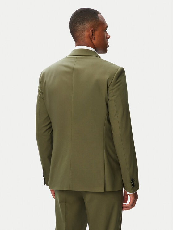 HUGO HUGO Anzug Henry-Getlin253X 50567894 Dunkelgrün Slim Fit