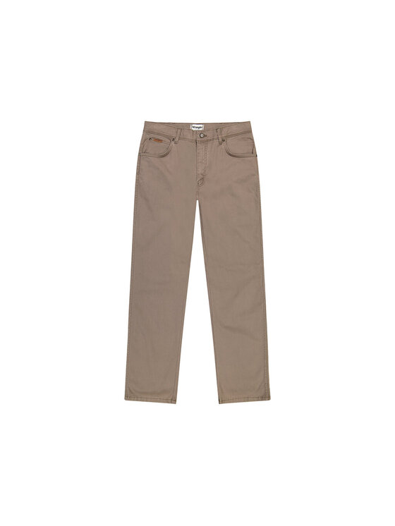 Wrangler Wrangler Spodnie materiałowe TEXAS Szary Regular Fit
