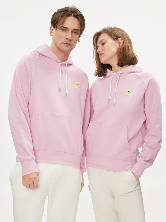 Puma Felpa Unisex PALOMO 538798 Rosa Relaxed Fit Modivo