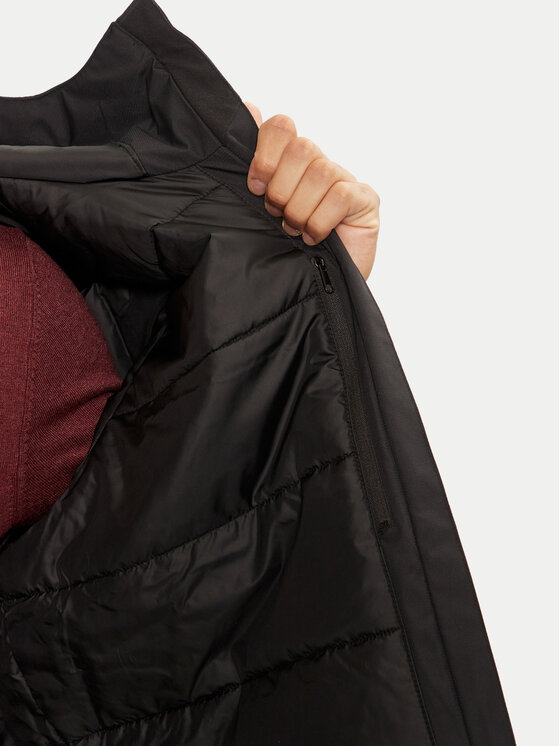 Jack Wolfskin Jack Wolfskin Дощовик Wisper Ins A61870 Чорний Regular Fit