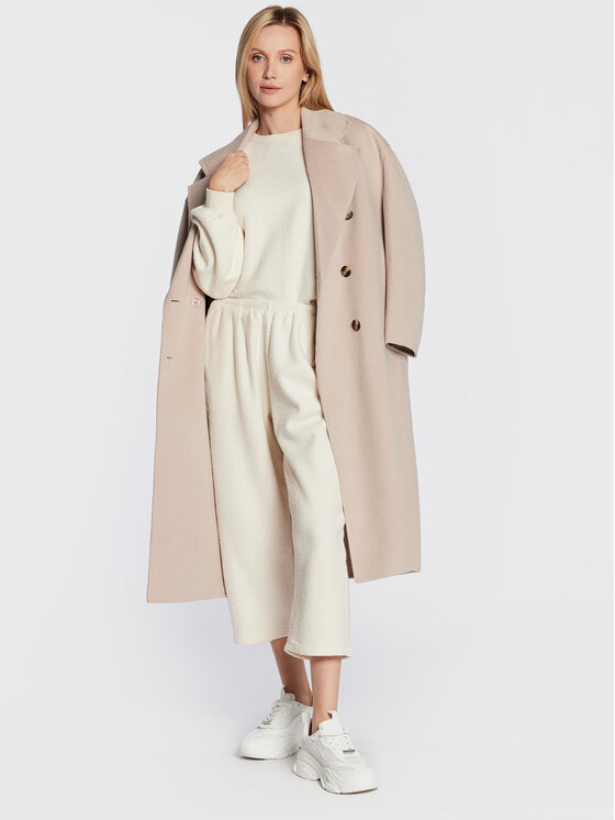 American Vintage American Vintage Džemperis Bobypark BOBY03AH22 Écru Relaxed Fit